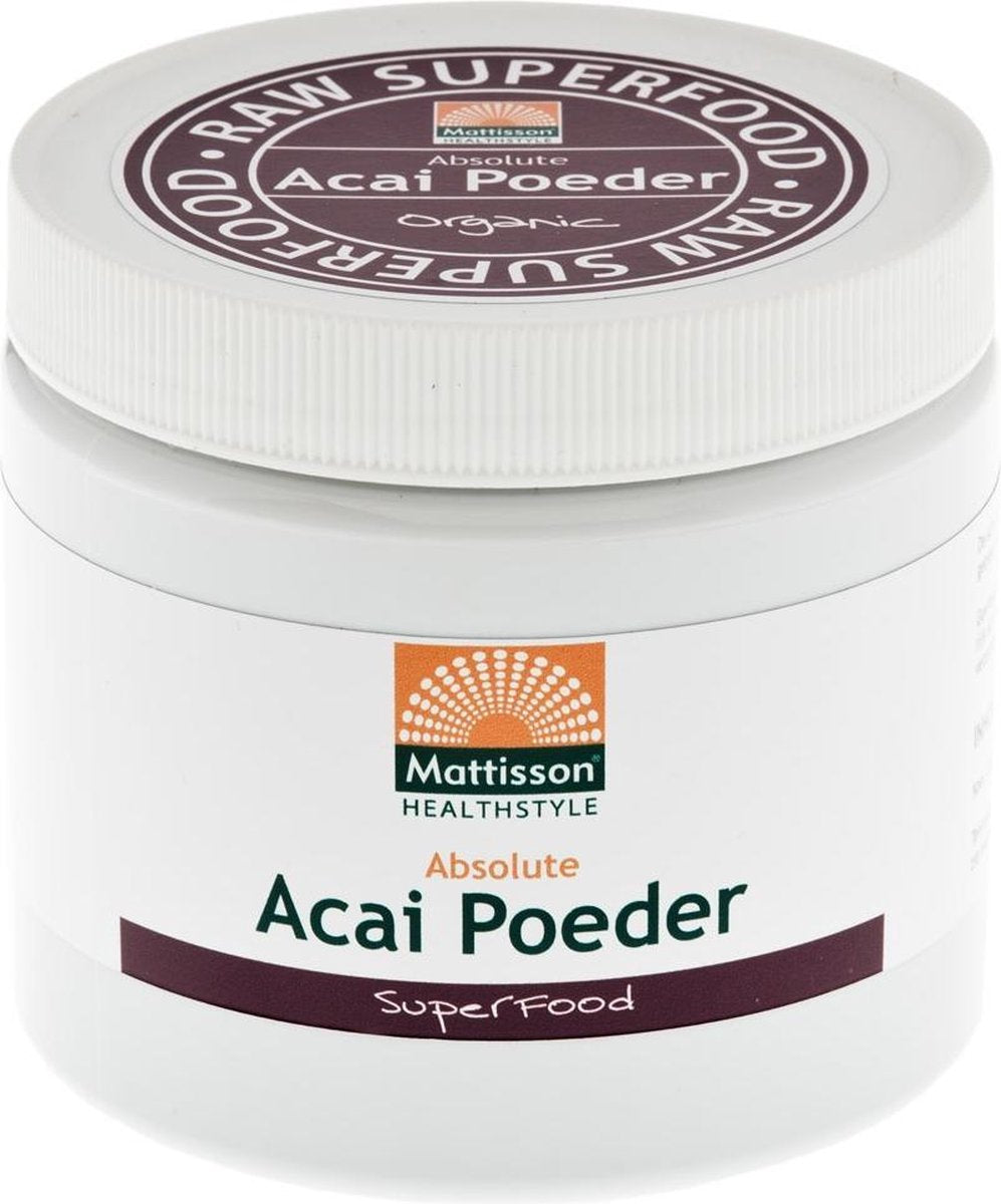 Mattisson / Absolute Acai Pdr Bio - 125 grams