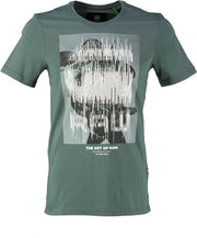 G-star groen slim fit t-shirt - valt kleiner - Maat S
