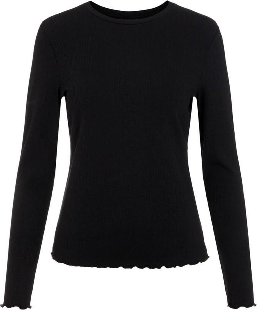OBJECT - objjamie l/s top noos - zwart