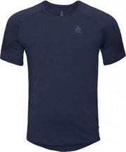 Odlo - Polo s/s Ceramiwool - Heren - diving navy - L