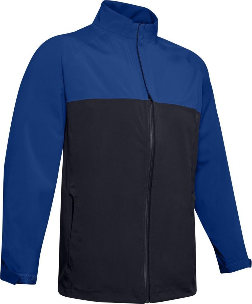 Under Armour Elements Rain Jacket - Sportjas - Heren - Zwart/Blauw - S