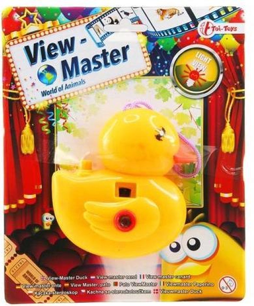 Eend plaatjes projector op blisterkaart*