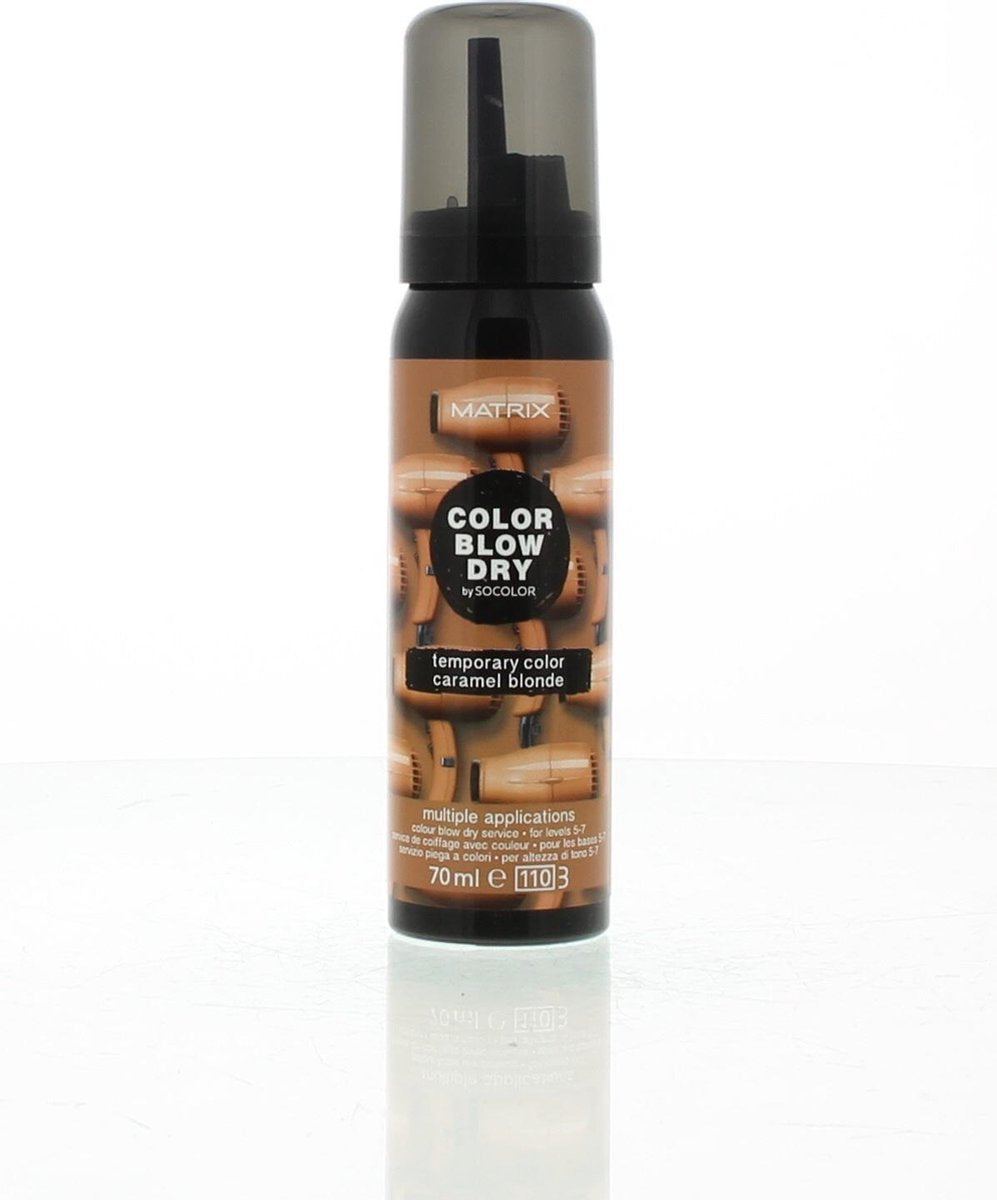 Matrix Haarkleuring Color Blow Dry Temporary Color Caramel Blonde