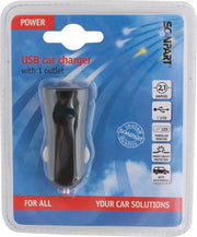 Scanpart Usb 12v Adapt Zwart Los 5v-2.1a