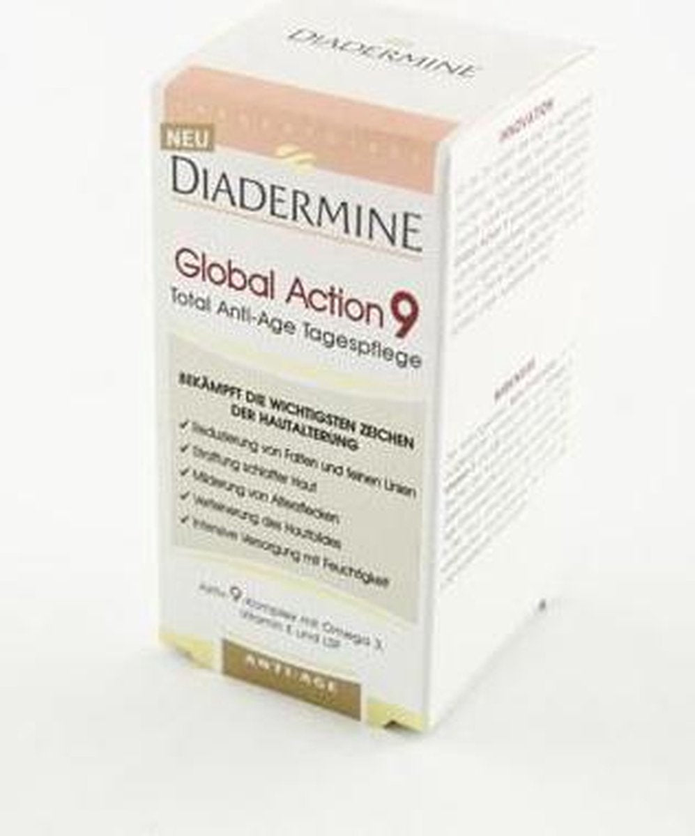 Diadermine crème 50 mL Global Action 9 anti-age dagcrème