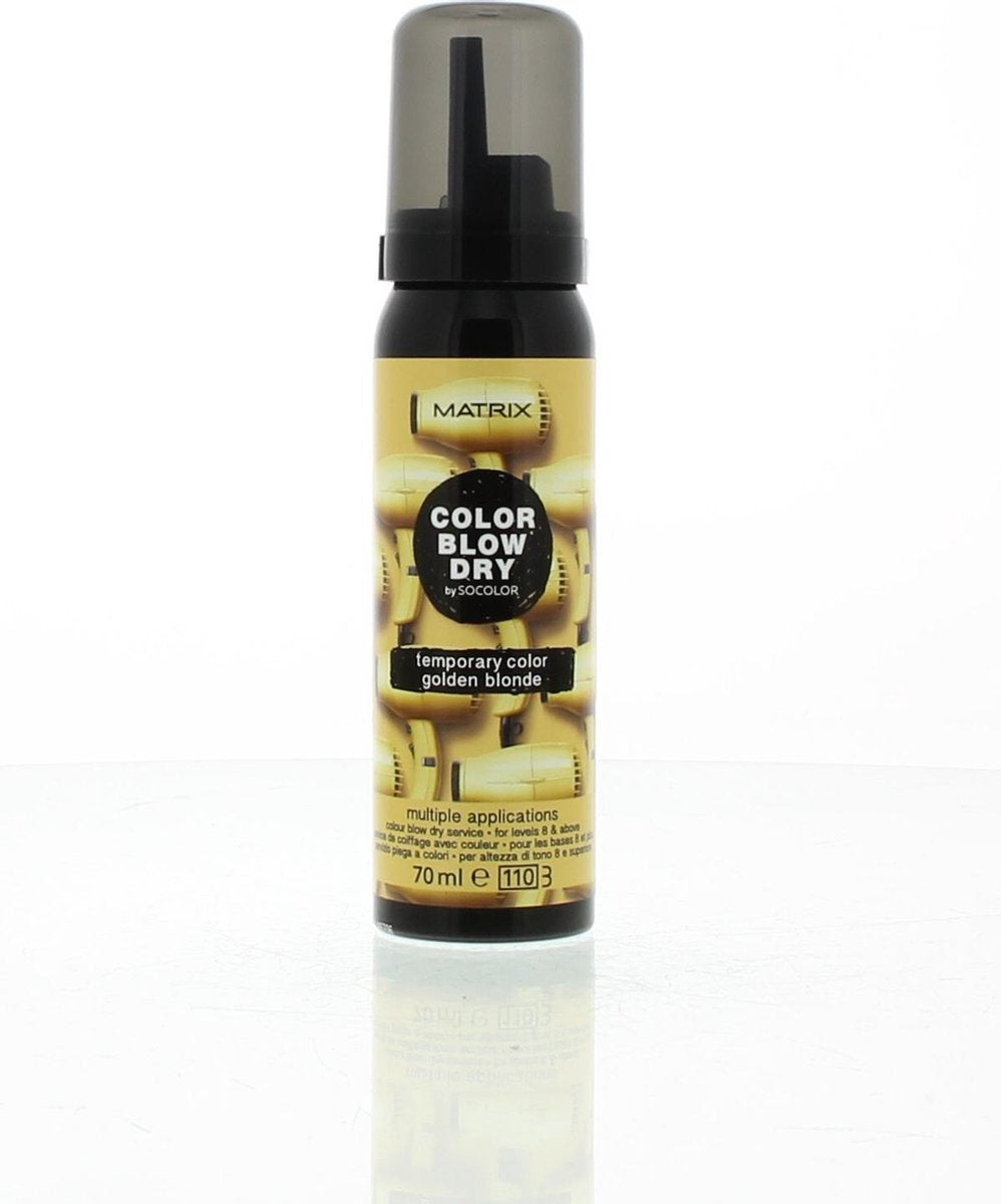 Matrix Haarkleuring Color Blow Dry Temporary Color Golden Blonde