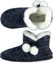 Apollo Sloffen Dames Elastomeer/textiel Blauw Maat 41-42