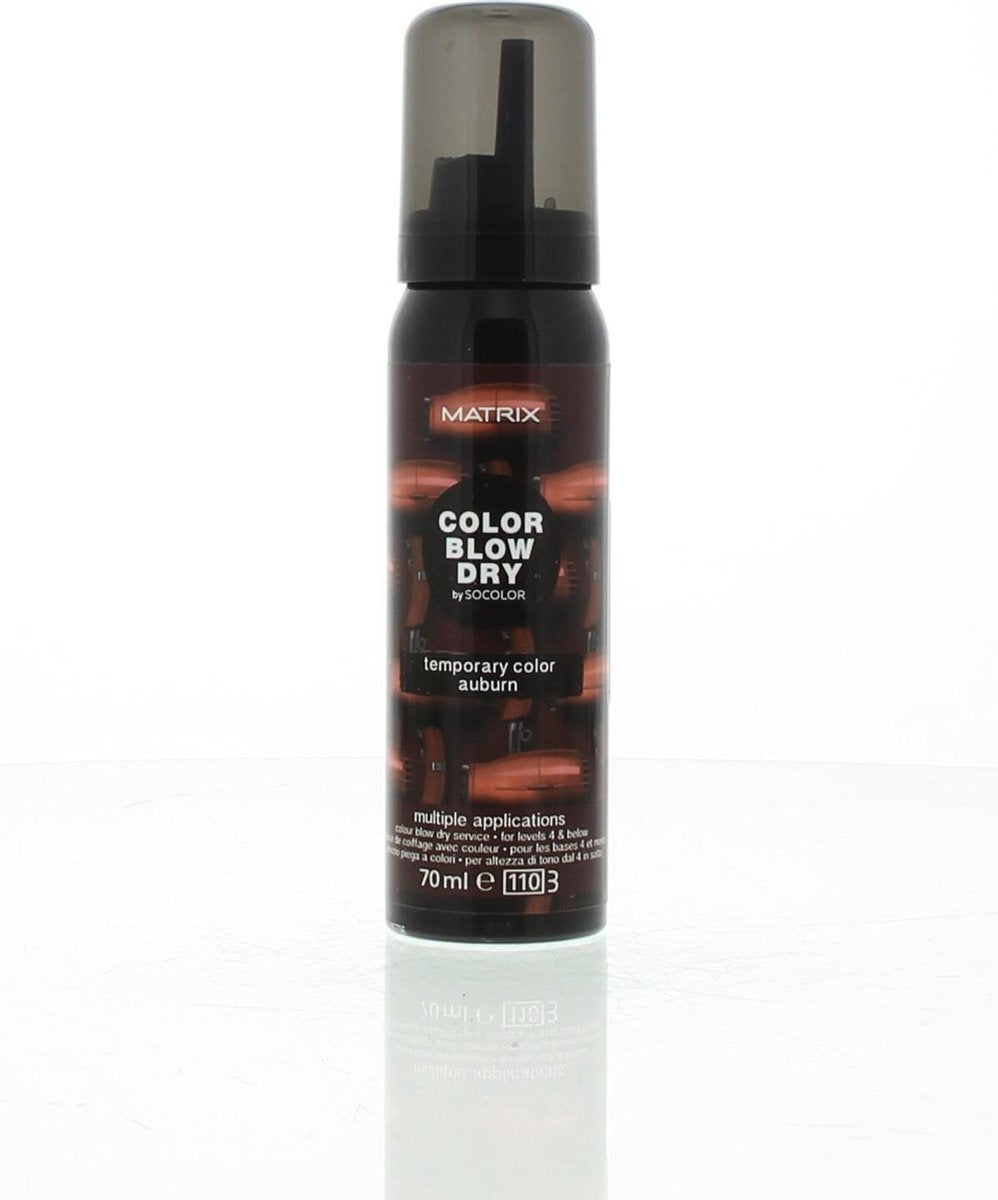 Matrix Haarkleuring Color Blow Dry Temporary Color Auburn