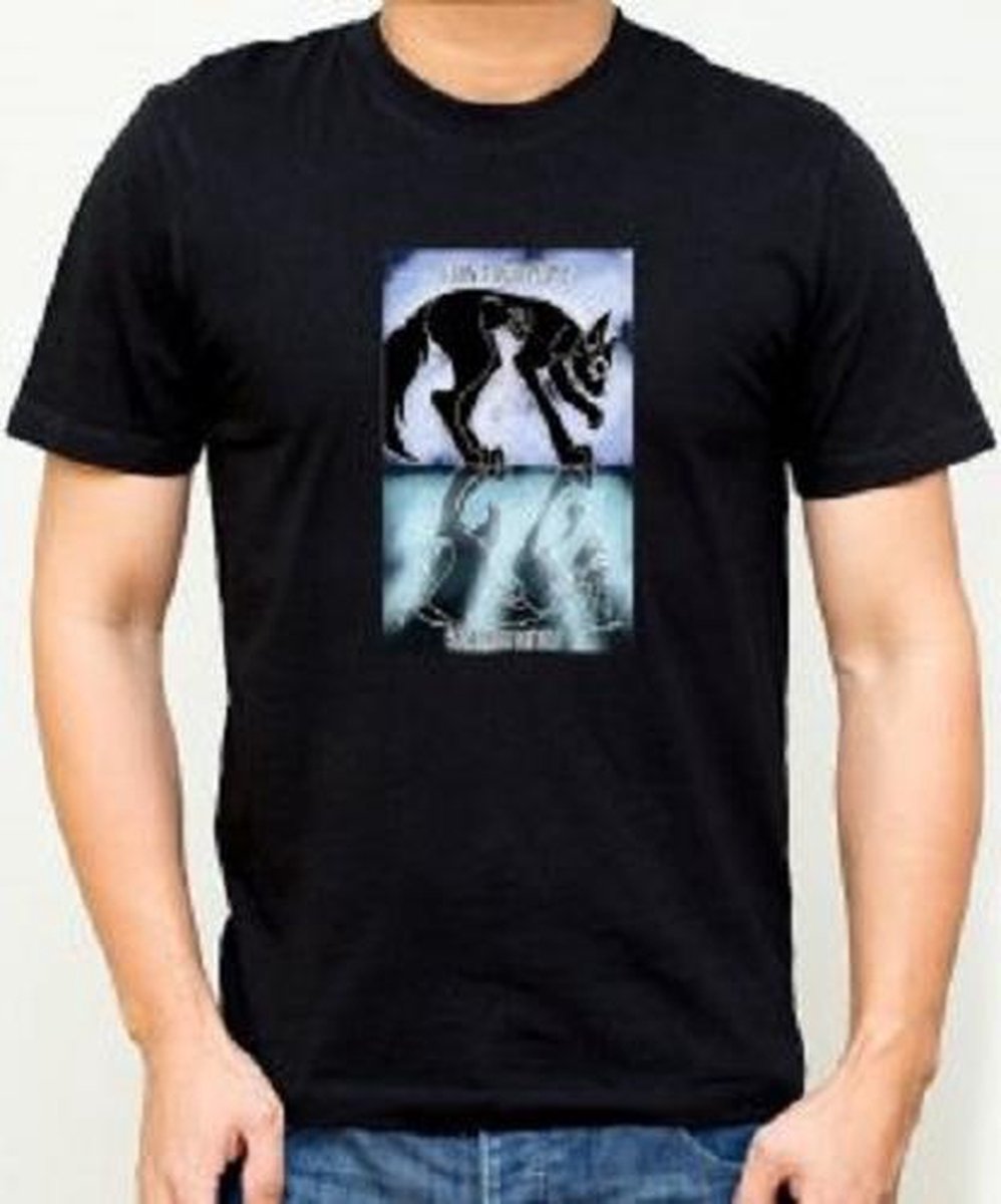 SpyhinxCreations. T-Shirts. Visual: Trust. In spiegelbeeld weergegeven.