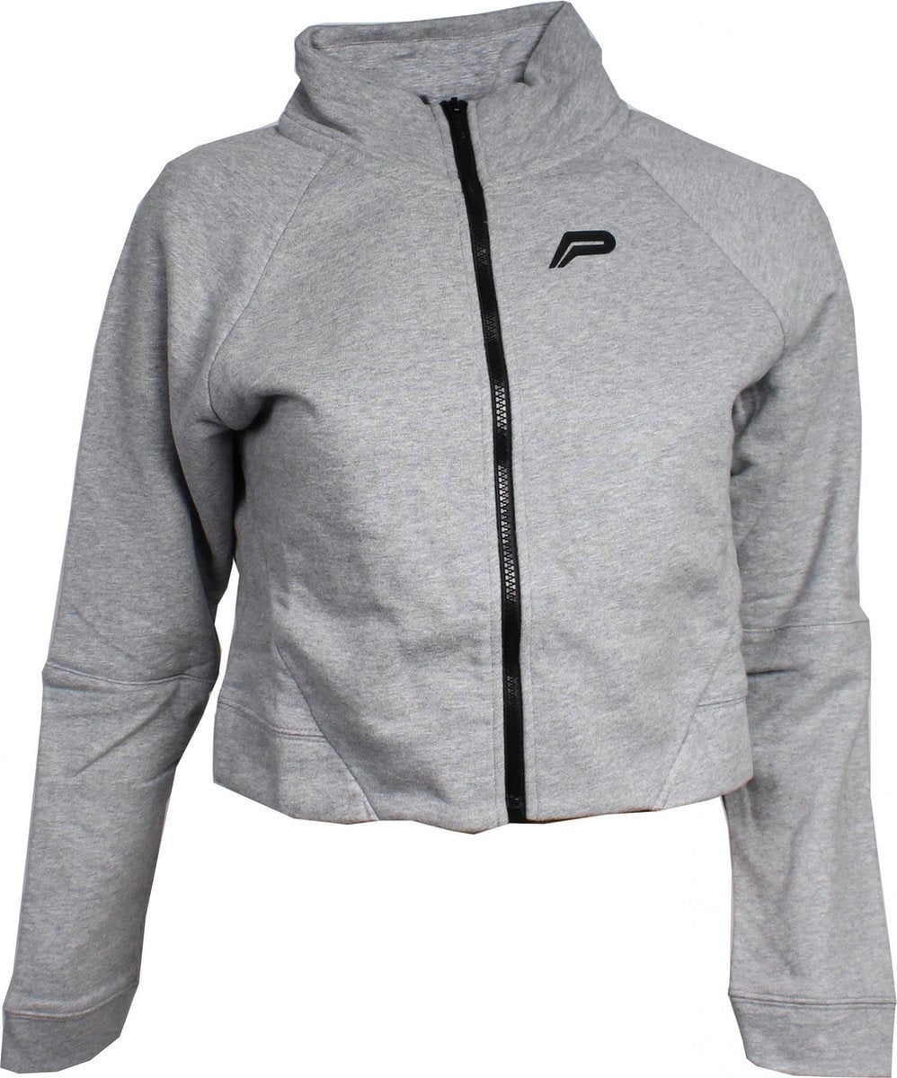 Pursue Fitness Fleecevest Grjis Dames Maat S