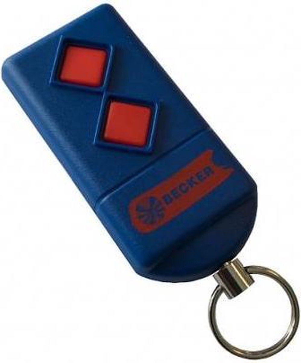 Becker 2-kanaals micro handzender - 433 MHz
