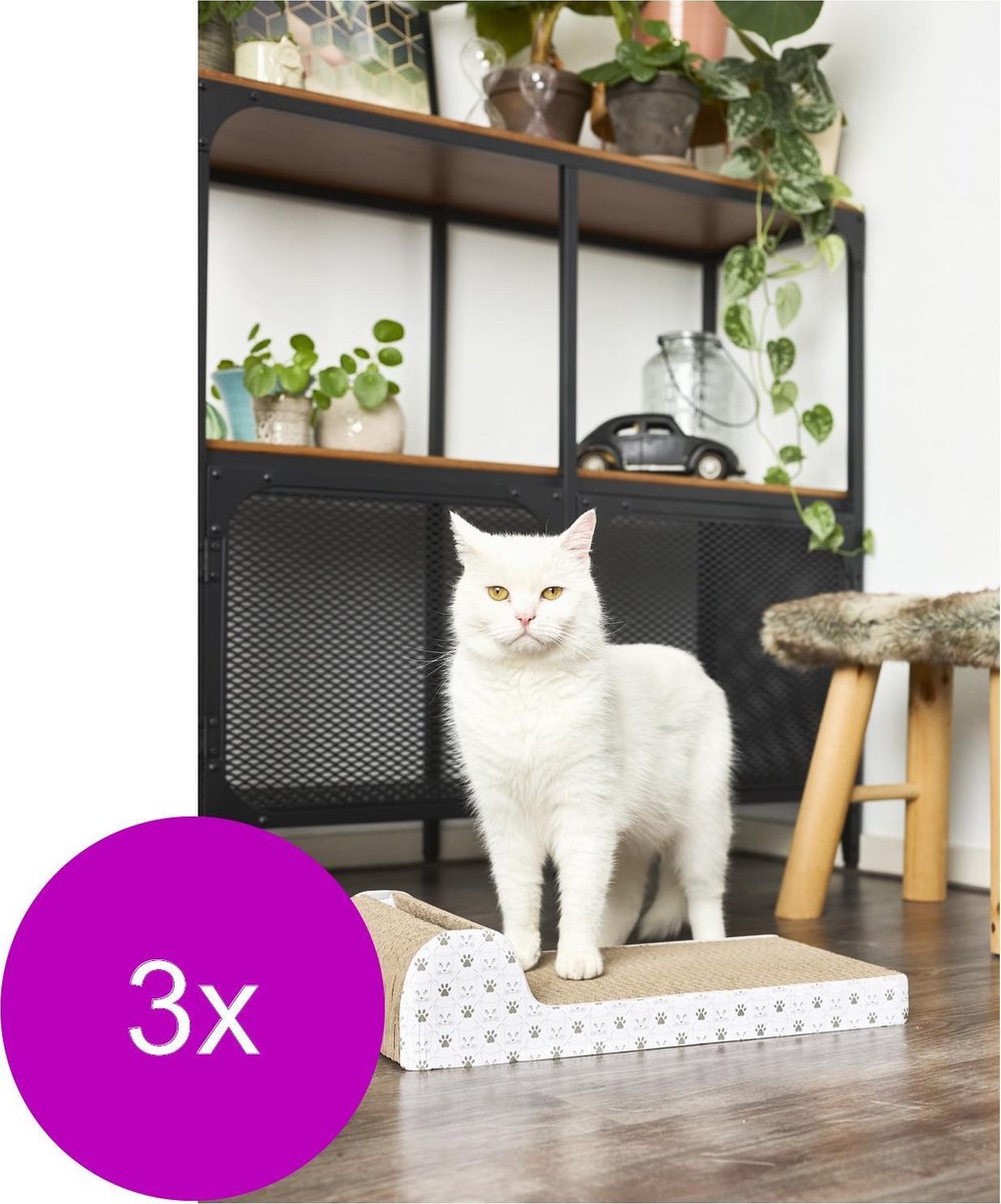 Adori Krabplank Met Spel - Krabpaal - 3 x 45x25x11 cm