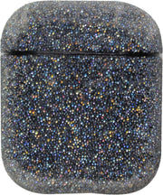 AirPods Hoesje – Glitter Hard Case – Zwart