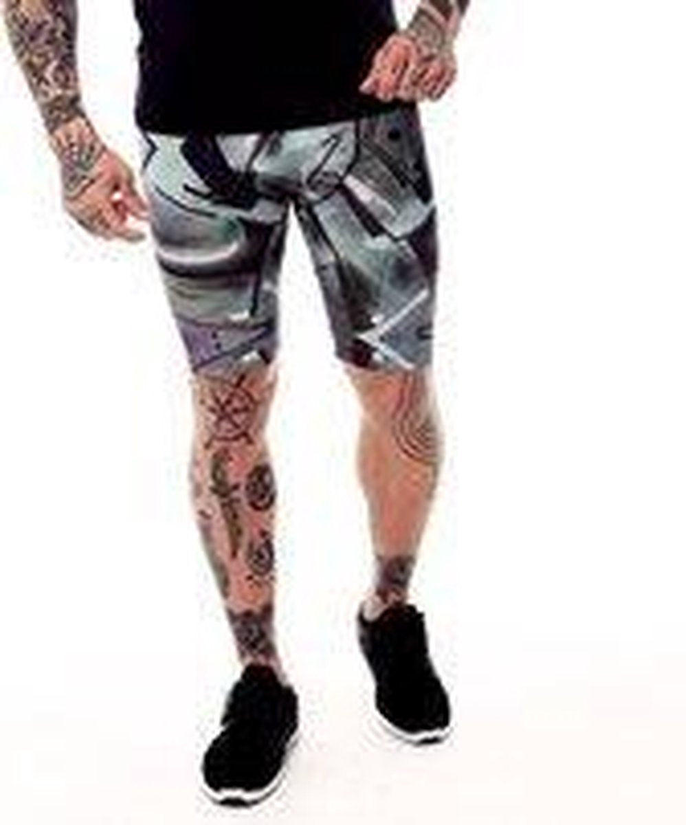 Heren – sportbroek – hardloopbroek – running shorts – Design Trun – Maat M