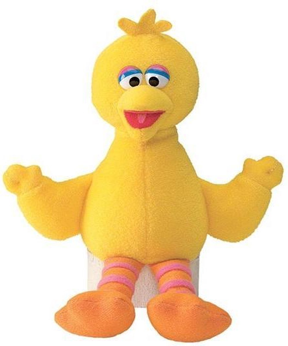 Big Bird bean bag knuffel 16 cm