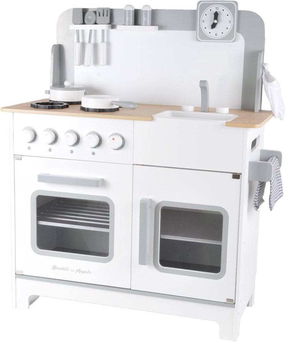 Houten kinderkeuken Chef Deluxe XL wit