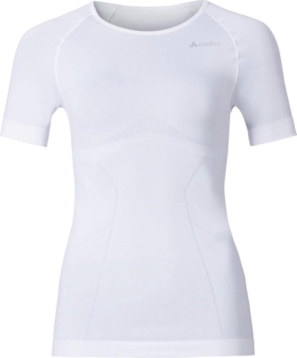 Odlo - Thermoshirt crew top - Light - Wit - Dames - maat XS