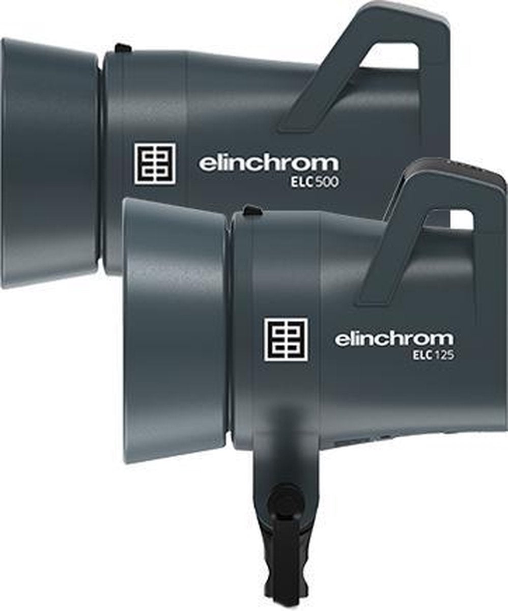 Elinchrom ELC 125/500 flitser voor fotostudio 522 Ws 1/250 s Zwart