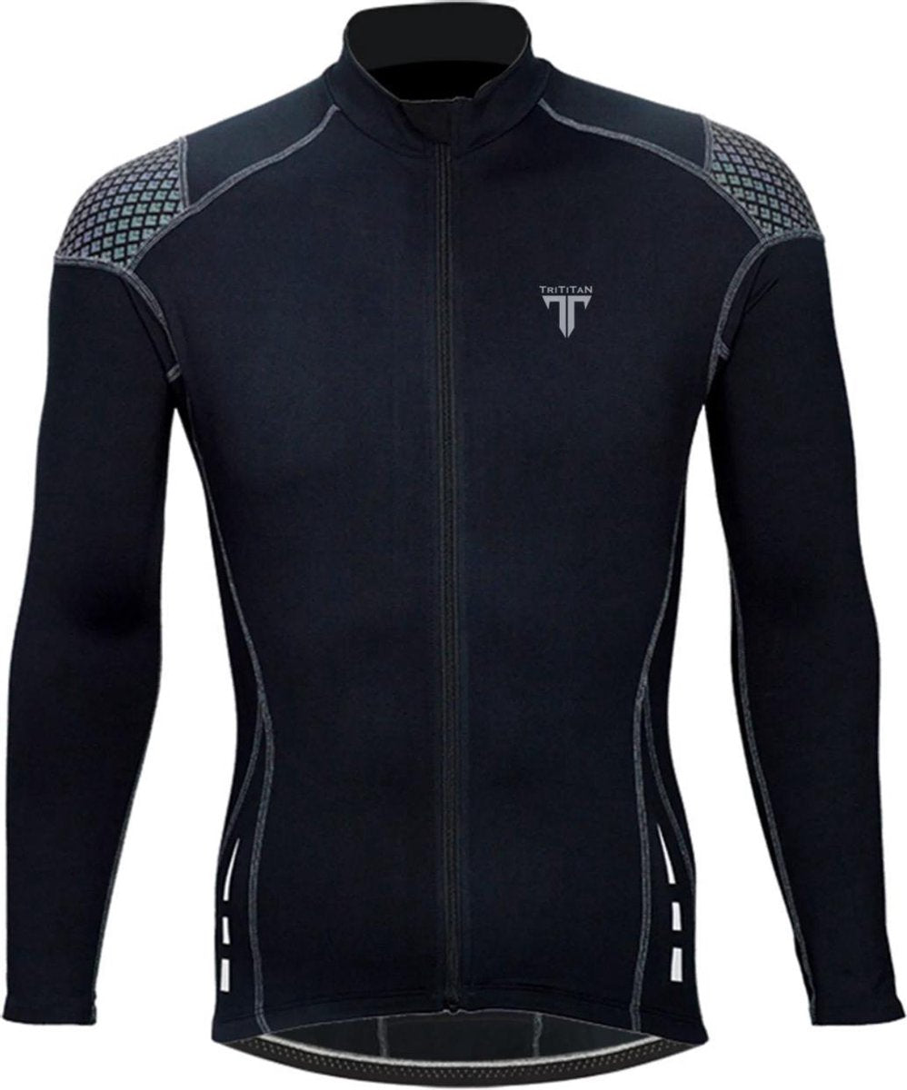 TriTiTan Professional Unisex Multifunction Compress Thermal Jersey Black XL