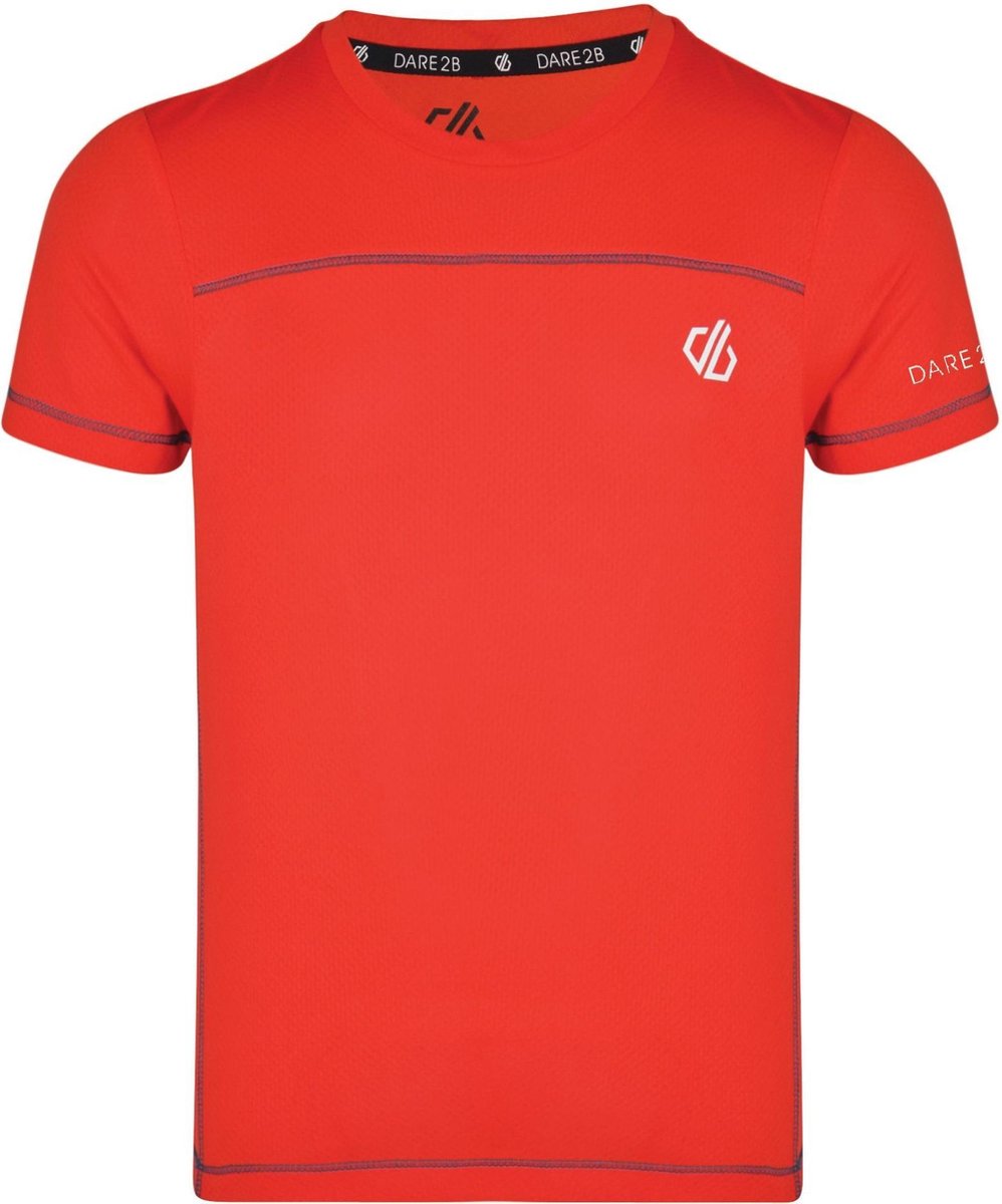 Dare 2b-Buoyant Tee-Outdoorshirt-Unisex-MAAT 140-Oranje