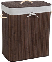 Bamboe wasmand incl. waszak 100L bruin 401833