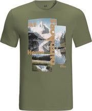 Jack Wolfskin Lake Morning T M T-Shirt Shortsleeve Light Moss Men