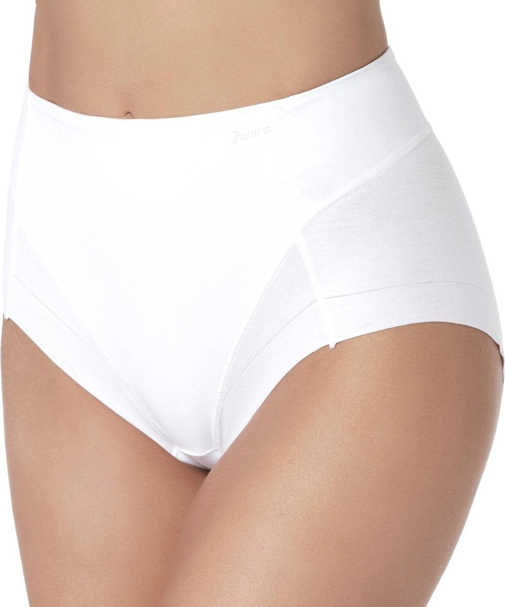Janira Shape Cotton Band Slip | Wit