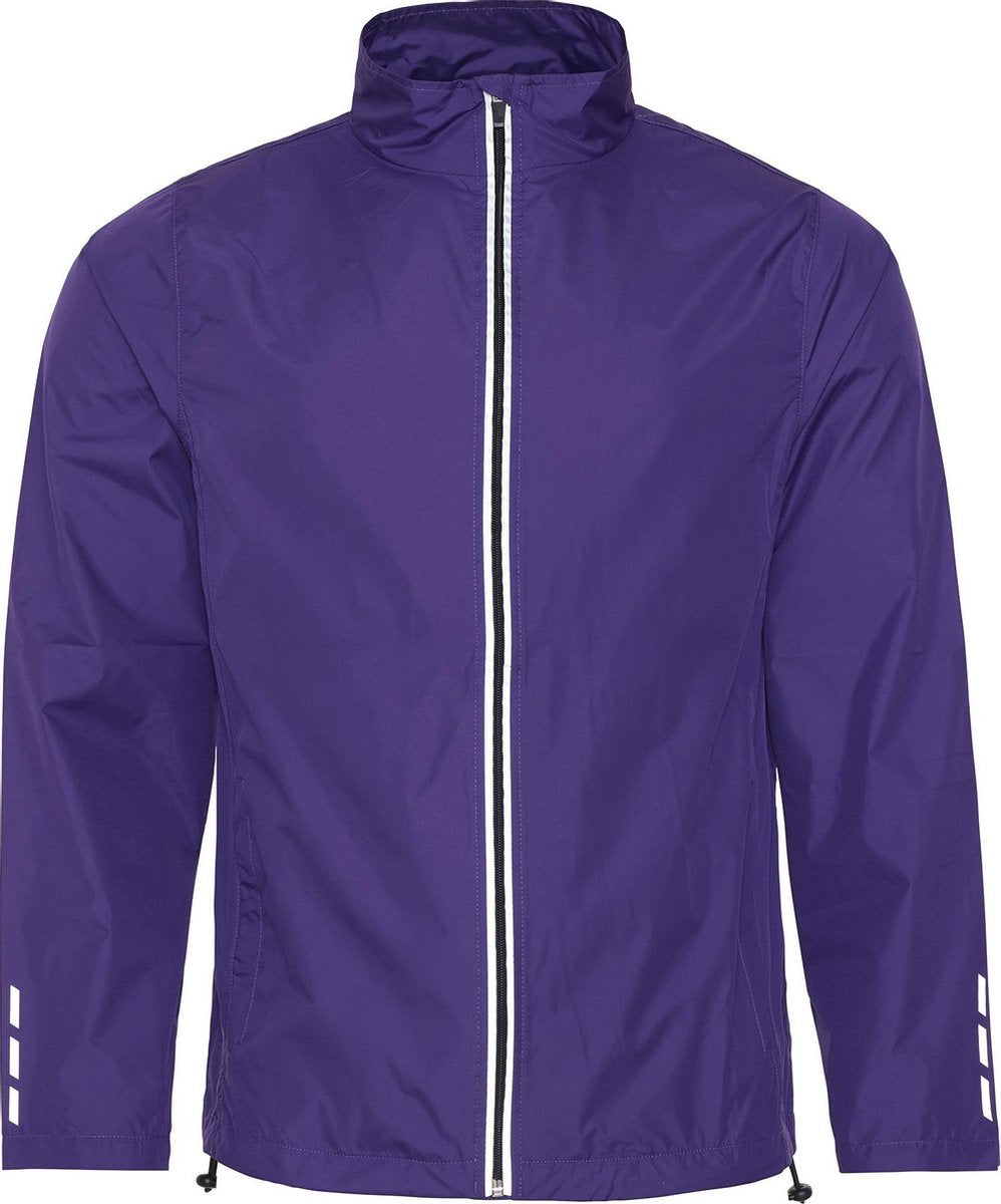 AWDis Gewoon Cool Volwassenen Unisex Douchebestendig Lopend Jasje (Paars)