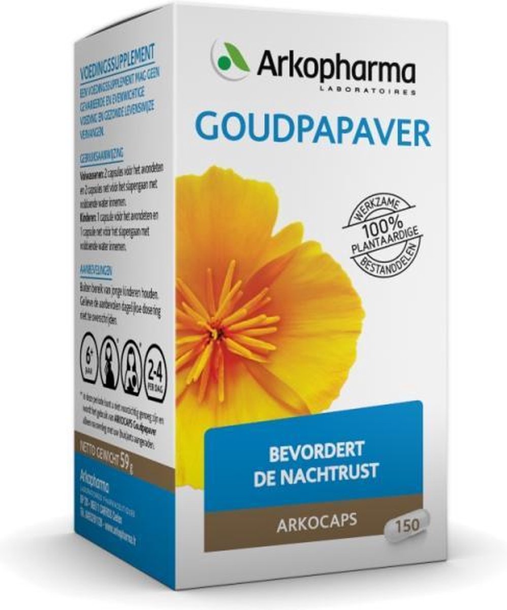 Arkocaps Goudpapaver - 150 Capsules