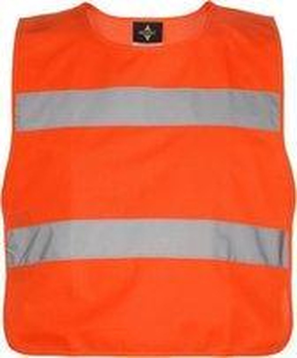 KX102 Korntex Veiligheid Poncho Adult - Maat XXL (volwassenmaat) – Oranje