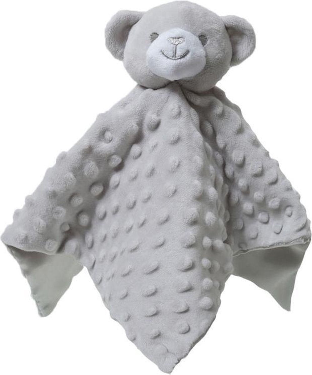 Soft Touch Knuffeldoekje Beertje 36 Cm Grijs