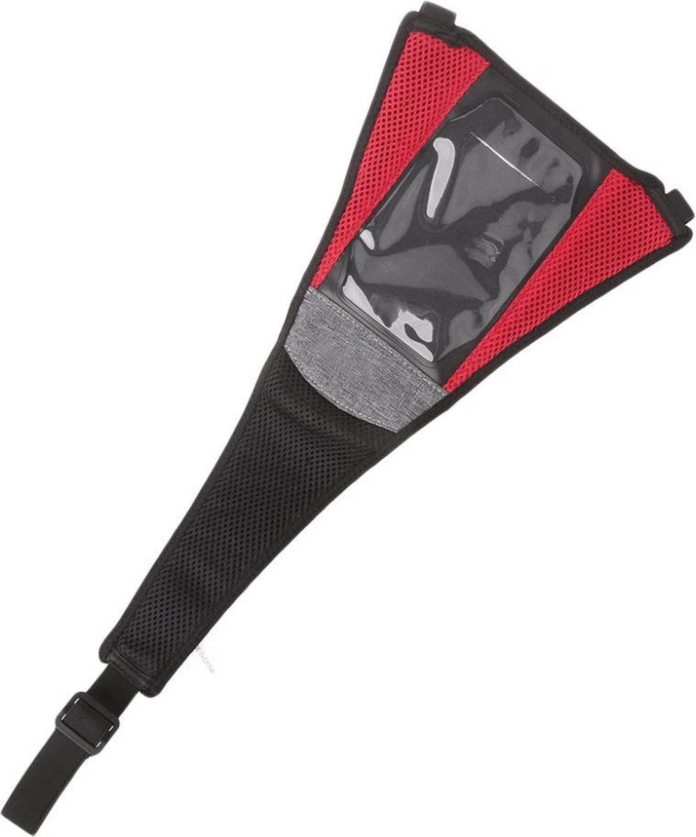 Zweetdoek voor Fietstrainer met Smartphone houder - zweetband - Tacx / Wahoo / Elite / CycleOps / Zwift