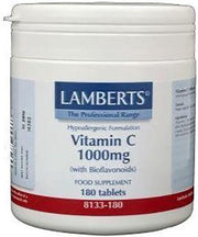 Lamberts Vitamine C met Bioflavonoïden - 1000 mg - 180 Tabletten - Vitaminen