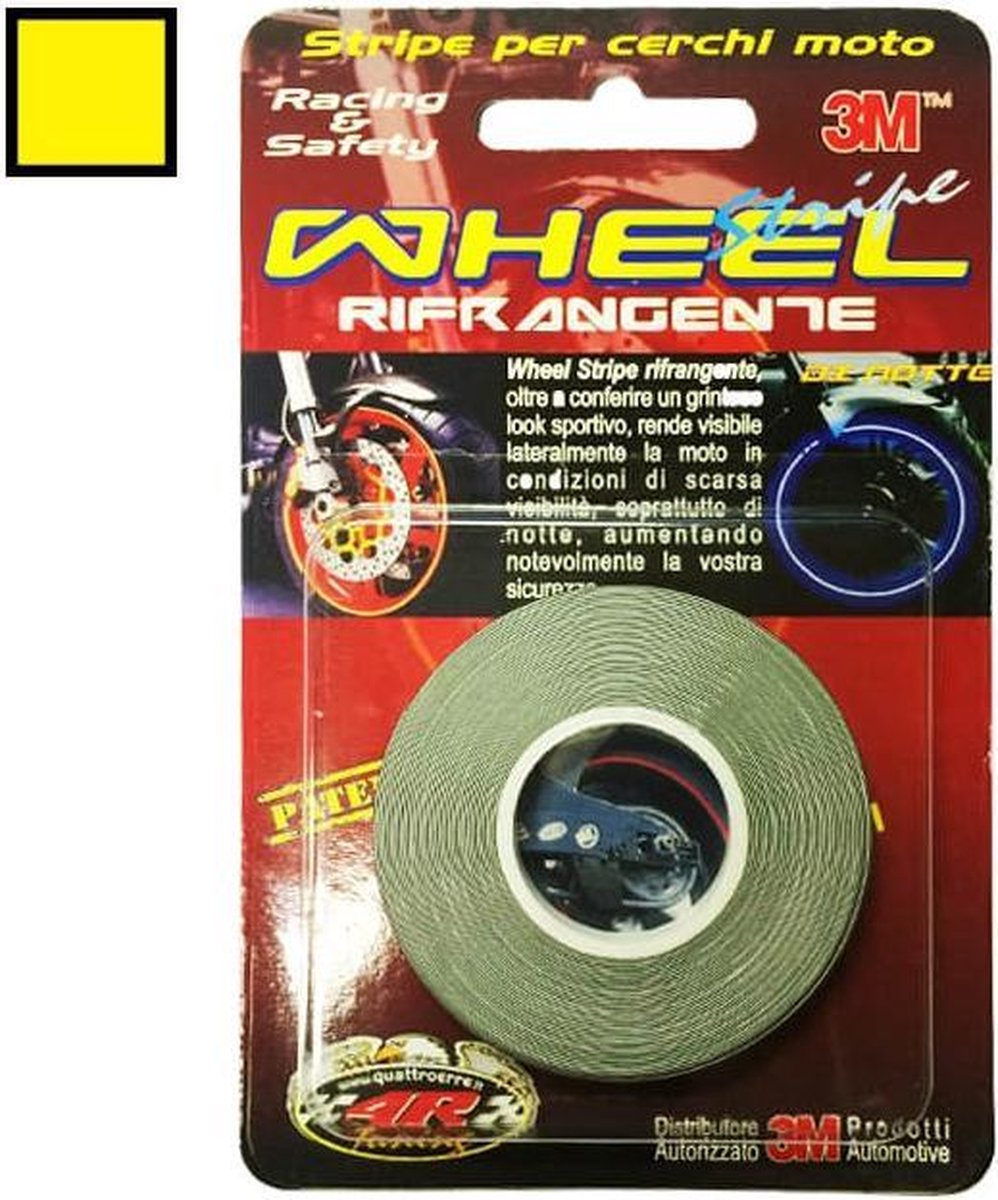 3m Wiel Reflectietape 5 Mm X 6 M Geel
