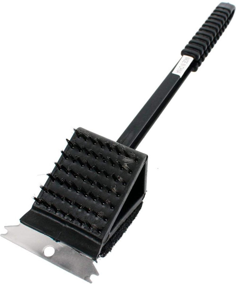 Doodadeals® Pro BBQ Borstel – BBQ Schraper – Barbecue Borstel – Barbecue Reiniger - BBQ Borstel en Schraper – Staalborstel BBQ - Barbecue Accessoires
