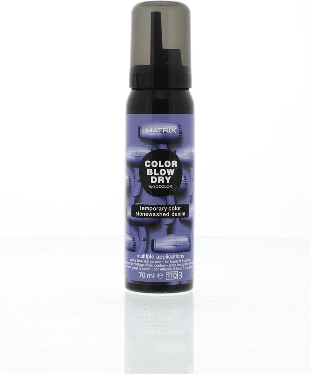 Matrix Haarkleuring Color Blow Dry Temporary Color Stonewashed Denim