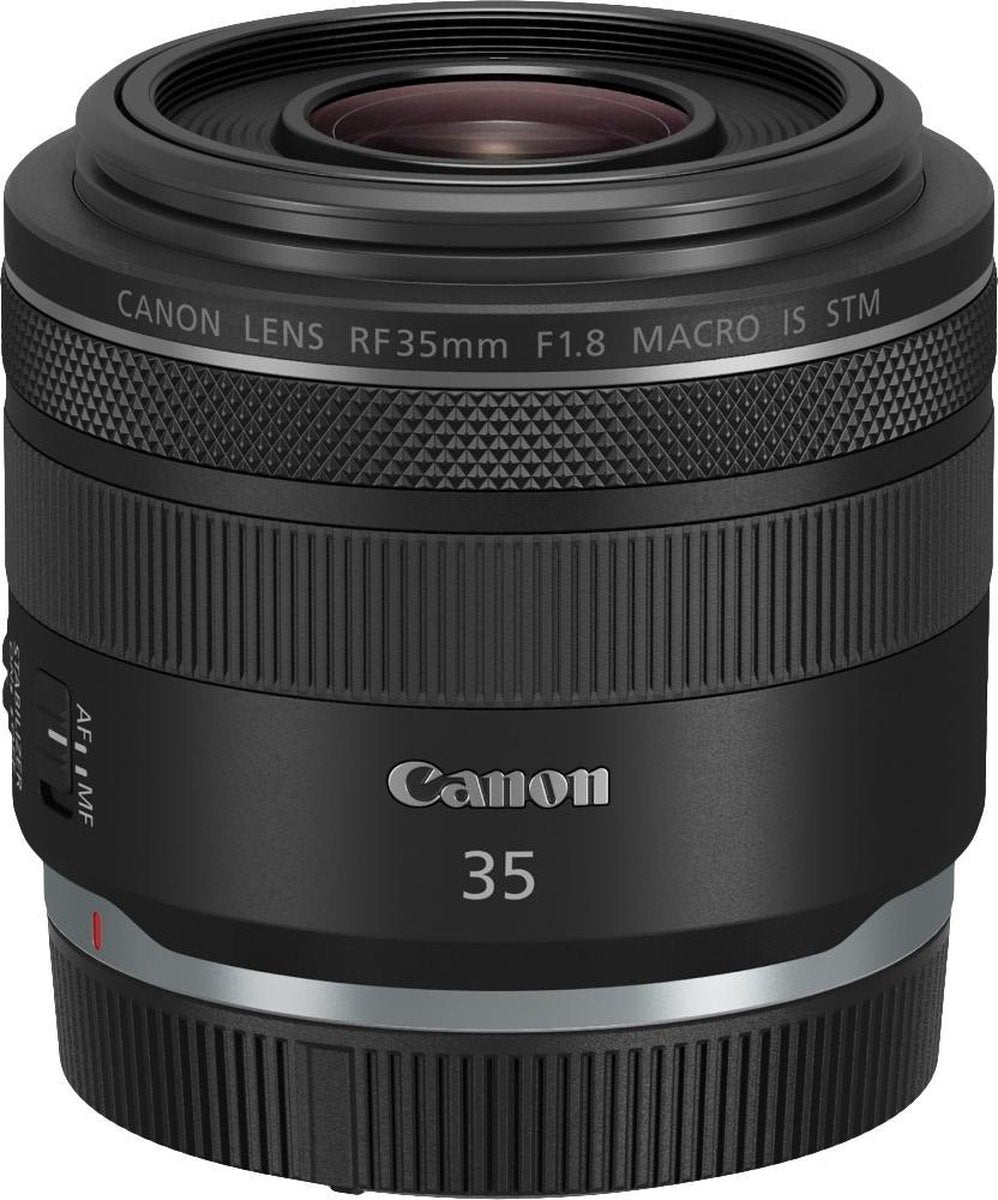 Canon RF 35mm F1.8 Macro IS STM MILC Macrolens Zwart