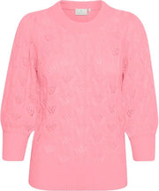 Copy of KAFFE - kajasmina pullover roze