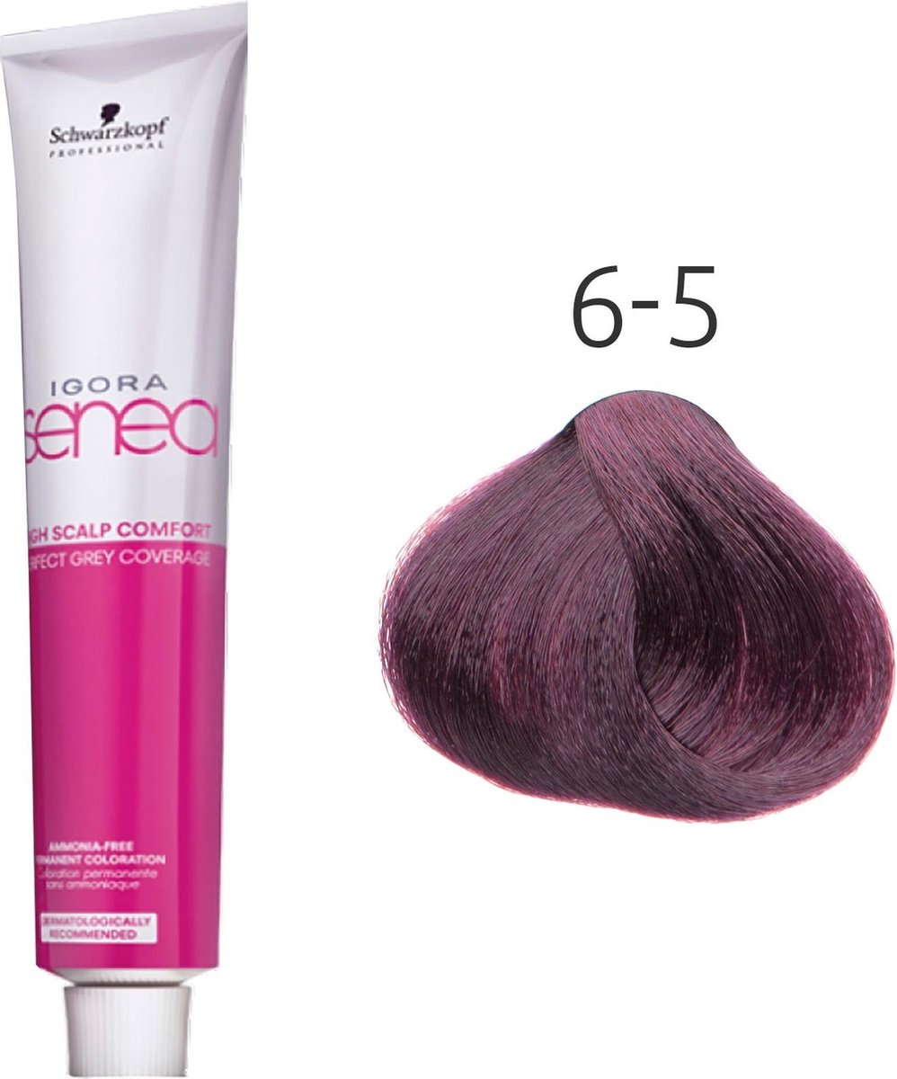 Schwarzkopf - Igora - Senea - 6-5 Donkerblond Goud - 60 ml