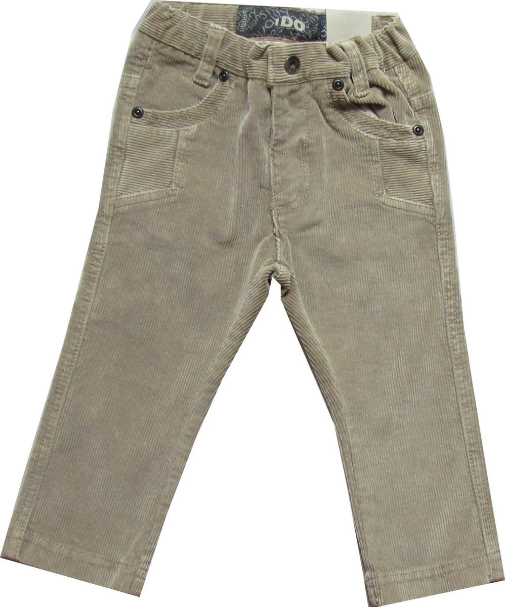 iDO Jongens Broek Beige - Maat 18M/86