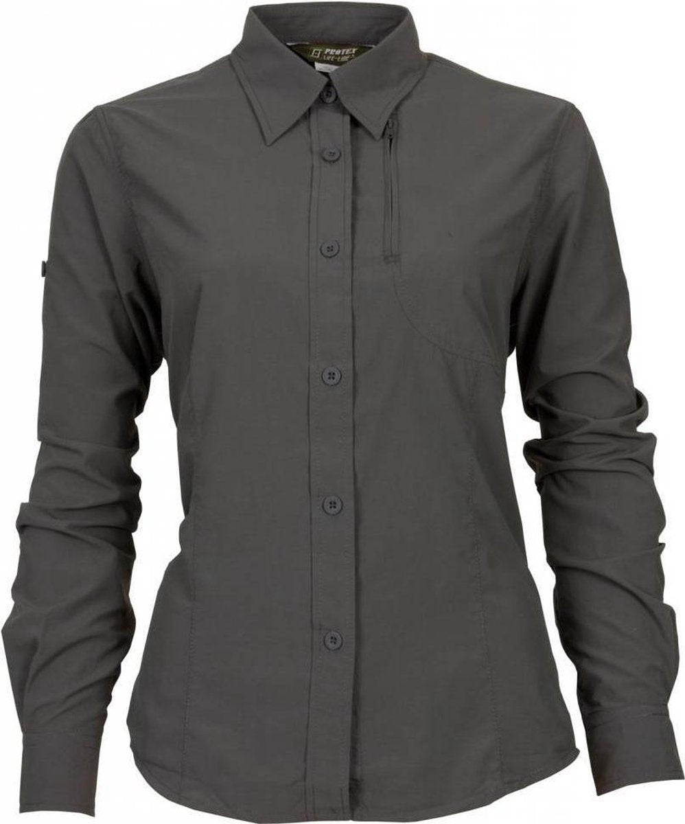 Life-Line Anti - Sportshirt - Vrouwen - Maat XL - Grijs