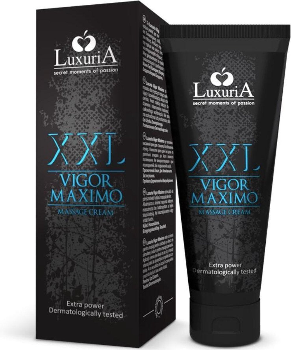 Xxl Vigor Maximo Massage Cream 75 Ml 