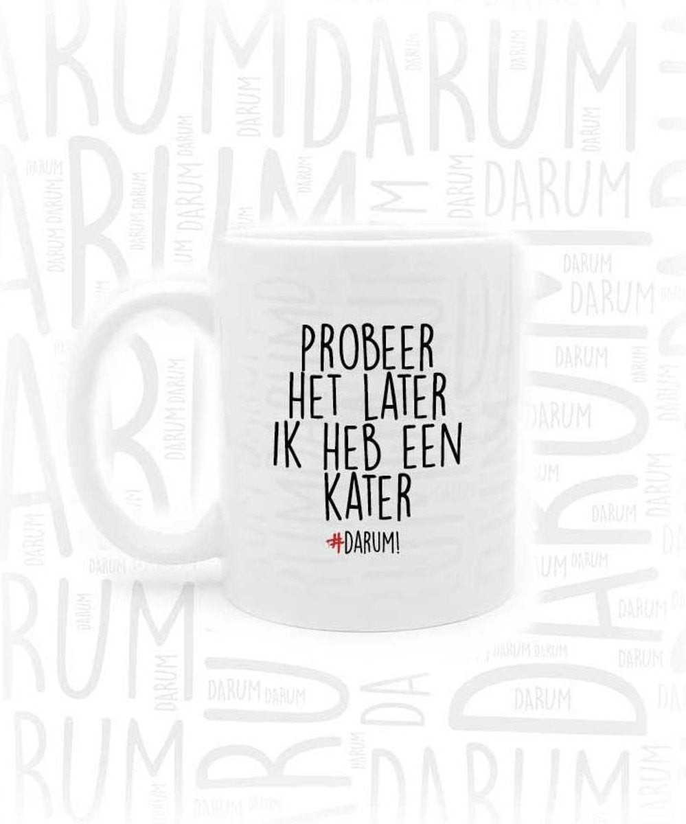 #DARUM! Koffiemok - Probeer het later