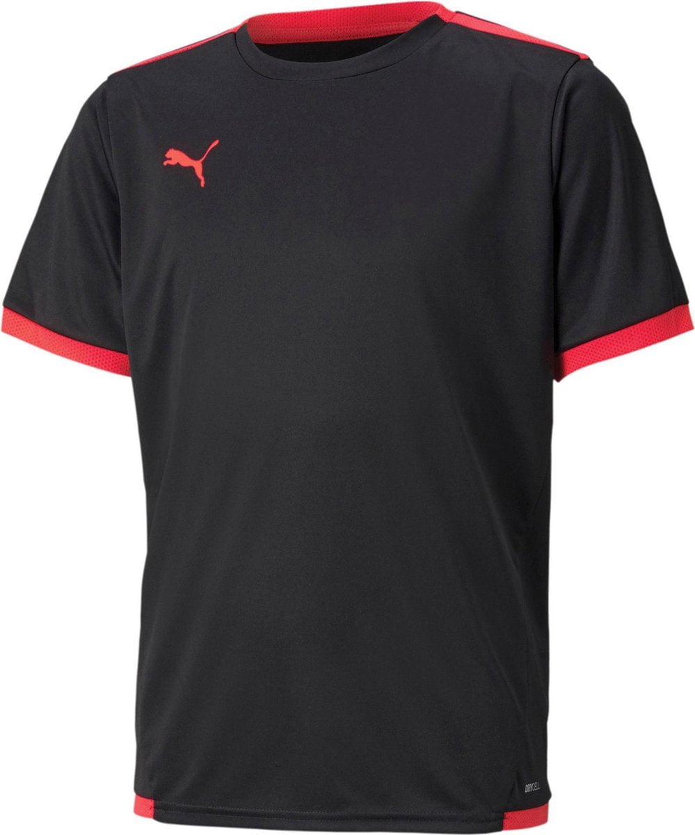 Puma Sportshirt - Maat 152  - Unisex - Zwart - Rood