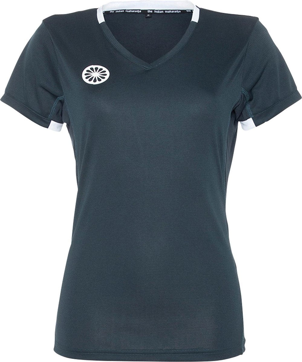 The Indian Maharadja Tech Shirt  Sportshirt - Maat 140  - Meisjes - navy/wit