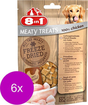 8in1 Freeze Dried 50 g - Hondensnacks - 6 x Kip