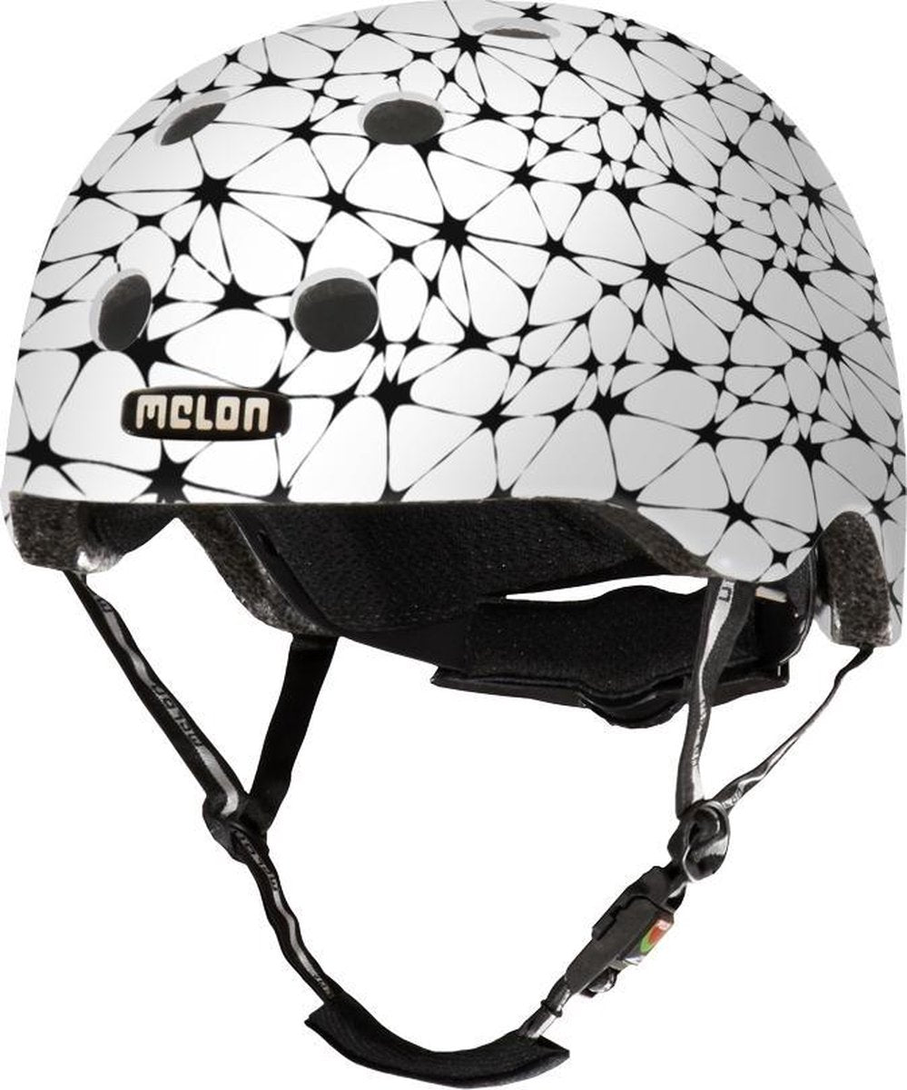 Melon Synapse Fietshelm - Maat XL-2XL (58-63cm) - Zwart/Wit