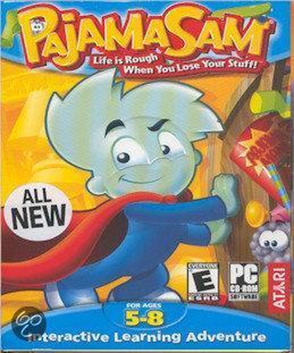 Atari Pajama Sam 4 - Het Is Niet Fijn Als Je Spullen Spoorloos Zijn