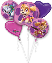 Paw Patrol Helium Ballon Set Skye & Everest 5 delig