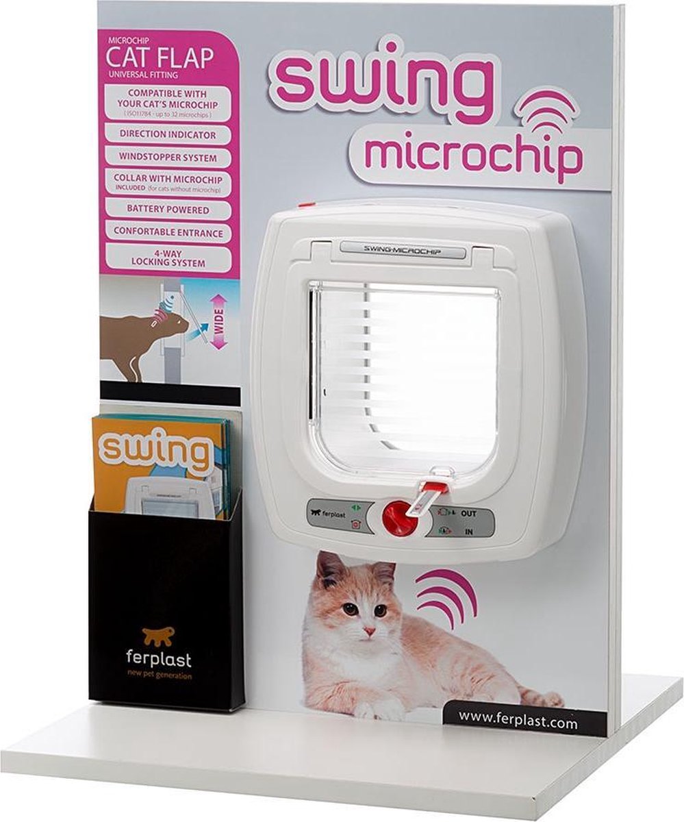 Presentoir swing microchip
